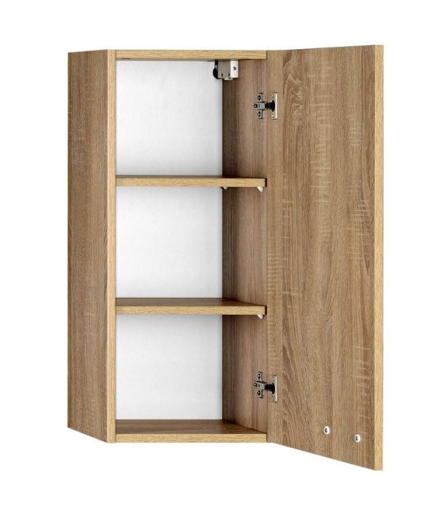 ZOJA/KERAMIA FRESH szafka wisząca 35x76x23cm, dąb platin