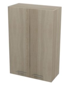 ZOJA/KERAMIA FRESH szafka wisząca 50x76x23cm, dąb platin