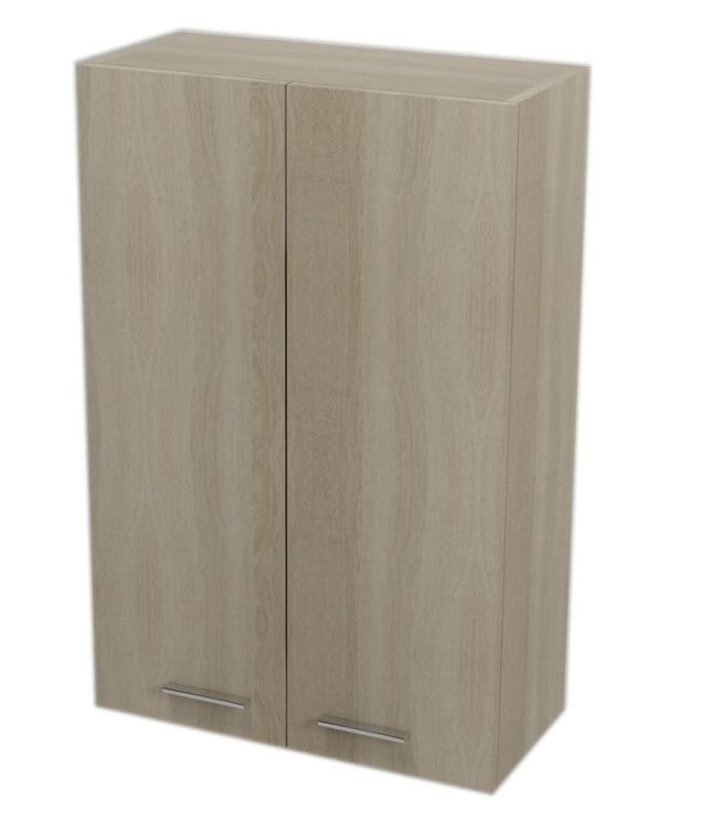 ZOJA/KERAMIA FRESH szafka wisząca 50x76x23cm, dąb platin