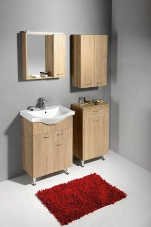 Przejdź do produktu ZOJA/KERAMIA FRESH szafka wisząca 50x76x23cm, dąb platin