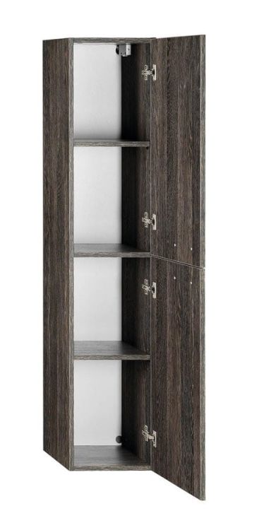 ZOJA/KERAMIA FRESH szafka wysoka 30x140x25cm, mali wenge