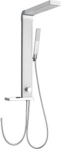 ROME zestaw prysznicowy wys. 822cm, aluminium
