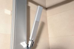 ROME zestaw prysznicowy wys. 822cm, aluminium