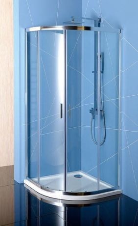 Przejdź do produktu EASY kabina prysznicowa półokrągła 900x900mm, L/R, szkło czyste