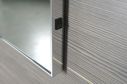 BORA lustro w ramie 1000x600mm z oświetleniem LED i przełącznikiem, chrom