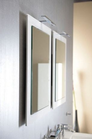 Przejdź do produktu MITRA lustro w ramie 92x72x4cm, białe