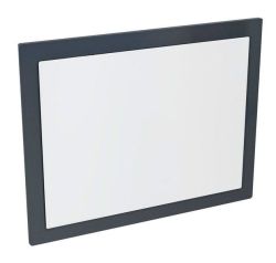MITRA lustro w ramie 92x72x4cm, antracyt