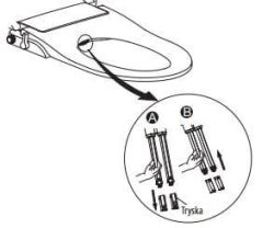 Dysza zastępcza do desky bidetowej LB402, LB802