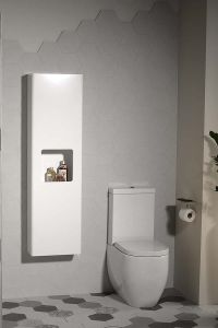 ELLA Szafka wysoka 40x140x20cm, 1x drzwi , kolor biała