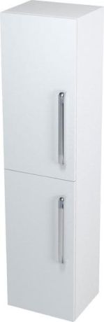 Przejdź do produktu THEIA Szafka wysoka 35x138x30cm, 2 drzwiczki, biała