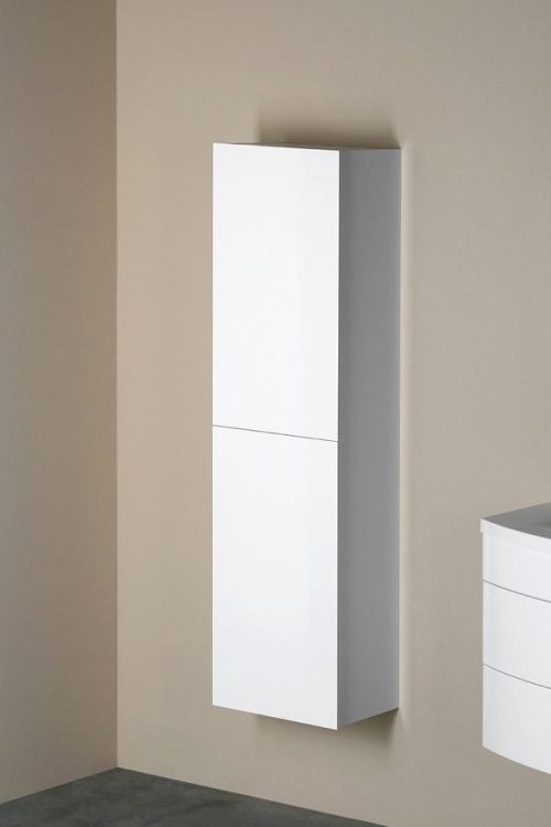 JULIE szafka wysoka 37x140x30cm, biała