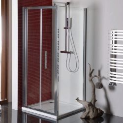 Lucis Line prostokątna kabina narožna 1000x1000mm wariant L/P