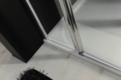 One prostokątna kabina prysznicowa 1000x1200mm wariant L/P, wejście z rogu