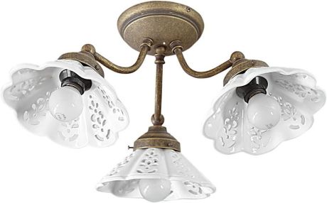Przejdź do produktu NAPOLI oświetlenie sufitowe, E14 3x40W, 230V, IP21, klosz ceramiczny, brąz