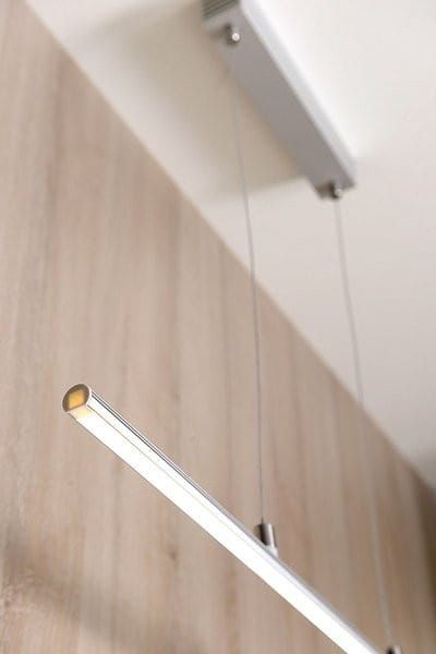 HASUN LED lampa wisząca 75cm, 12W, aluminium