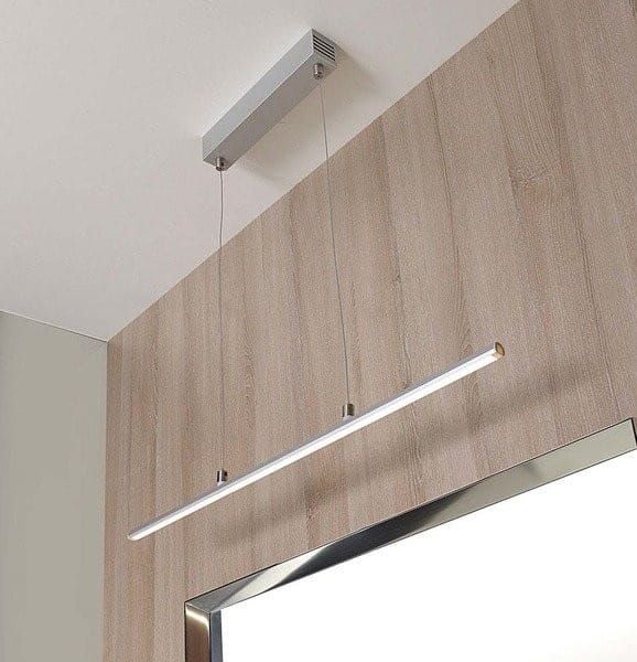 HASUN LED lampa wisząca 100cm, 15W, aluminium