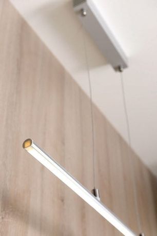 Przejdź do produktu HASUN TOUCH LED lampa wisząca 125cm, 20W, czujnik dotykowy, aluminium