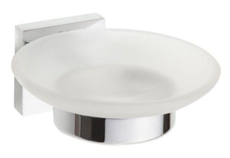 Przejdź do produktu X-SQUARE mydelniczka, szkło mleczne, chrom