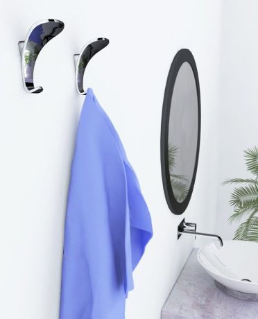 Przejdź do produktu Haczyk, wysokość 10cm, ABS/chrom