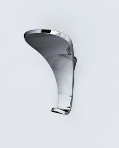 Wieszak, 61x100x61mm, ABS/chrom