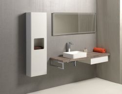 AVICE blat 130x50cm, orzech rustykalny