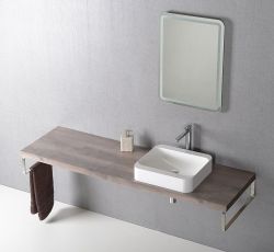 AVICE blat 170x50cm, orzech rustykalny
