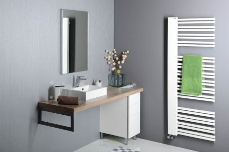 Przejdź do produktu AVICE blat pod umywalkę 150x50cm, grubość 5cm, dąb Rover