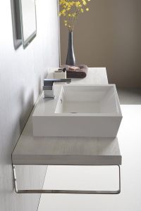 AVICE blat 190x50cm, dąb starobiały