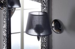 HANBO lampa ścienna E27 60W, 230V, chrom