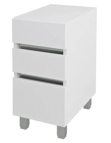 Przejdź do produktu AVICE szafka dolna, 3 szuflady, 30x70,5x48cm, biały