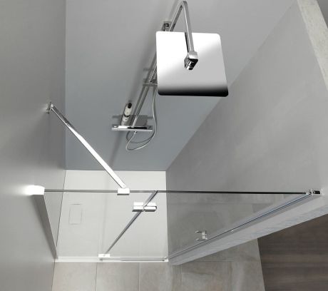 Przejdź do produktu NOTOS zestaw prysznicowy z baterią termostatyczną,mydelniczka, chrom