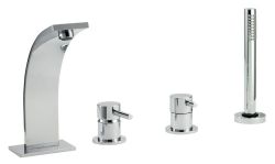 THOR bateria wannowa 4 - elementowa, chrom