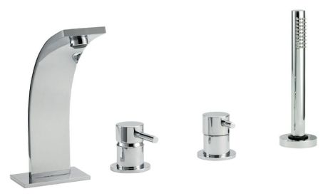 Przejdź do produktu THOR bateria wannowa 4 - elementowa, chrom