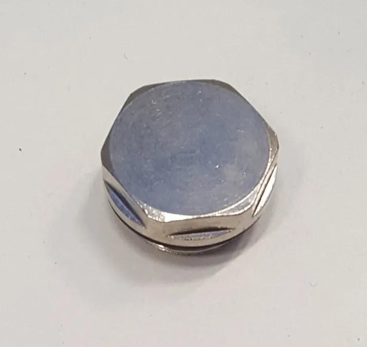 DORLION zaślepka do grzejnika1/2", chrom