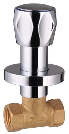 Przejdź do produktu Zawór zamknięty podtynkowy 1/2", chrom
