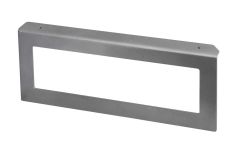 AVICE konsola metalowa 490x200x35mm, srebrny metalik, lewy