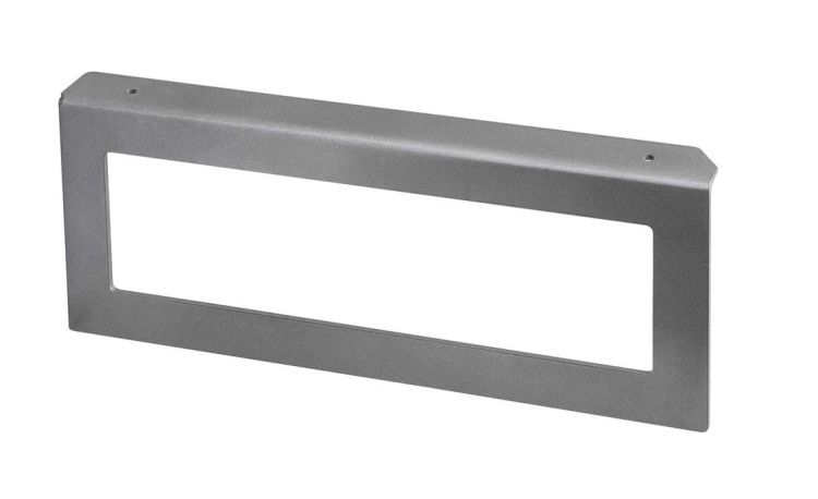AVICE konsola metalowa 490x200x35mm, srebrny metalik, lewy