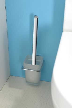 Przejdź do produktu APOLLO wisząca szczotka do WC, mleczne szkło, chrom
