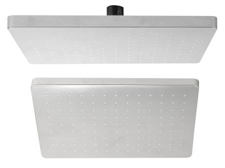 Przejdź do produktu Deszczownia z funkcją antykamień, 250x170mm, chrom