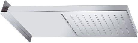 Przejdź do produktu Deszczownia ścienna z kaskadą, 500x200mm, stal nierdzewna polerowana