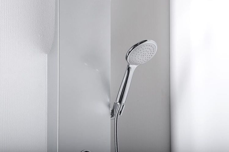 TUSA drążek prysznicowy prostokątny, z baterią, 1400 mm