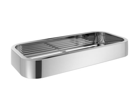 Przejdź do produktu OUTLINE półka do kabiny prysznicowej 241x30x111mm, chrom