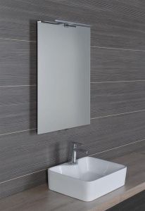 TIRA lustro przesuwne z oświetleniem LED  600x800x54-356mm