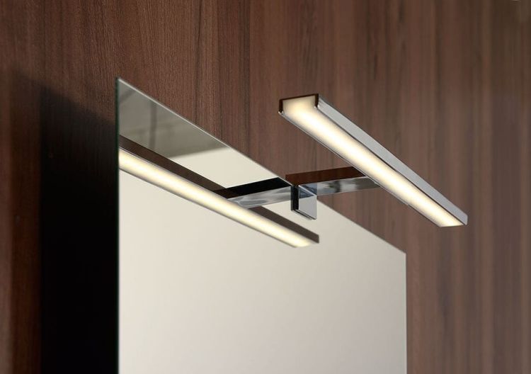 TIRA lustro przesuwne z oświetleniem LED  600x800x54-356mm