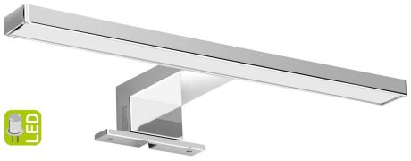 Przejdź do produktu SERAPA LED oświetlenie, 5W, 230V, 300x40x100mm, IP44, plastik, chrom