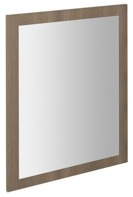 LARGO Lustro w ramie 600x800x28mm, orzech bruno