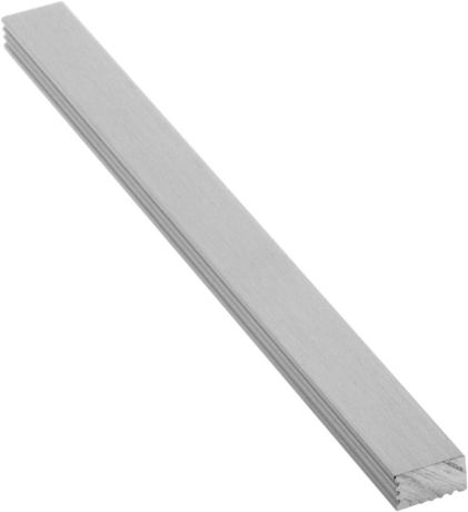 Przejdź do produktu Profil fugowy U, 100cm, 9x5mm, aluminium szczotkowane