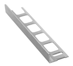 Profil kątowy L, aluminium oksydowane, szczotkowane, L 250cm, 10mm