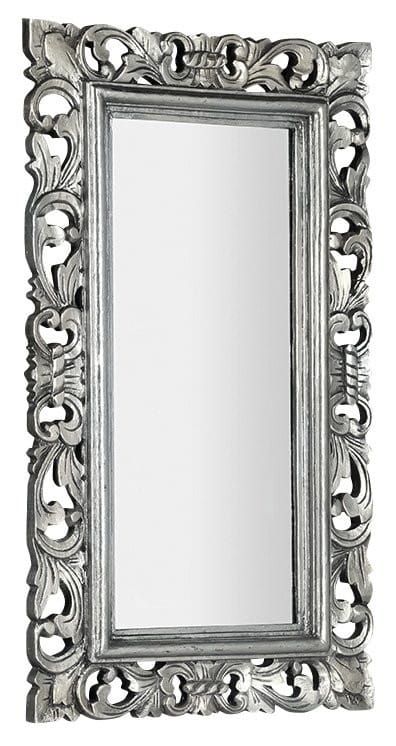 SAMBLUNG Lustro w ramie, 40x70cm, srebro Antique