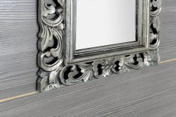 SAMBLUNG Lustro w ramie, 40x70cm, srebro Antique